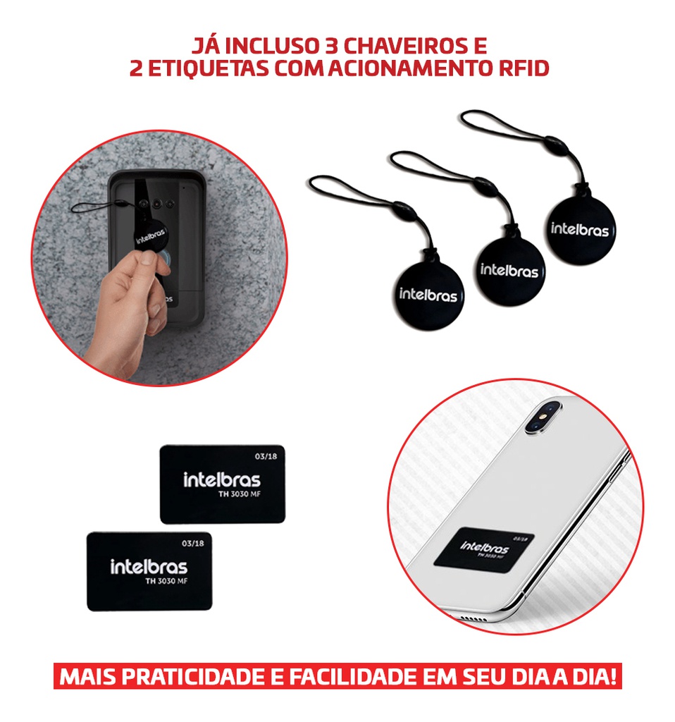 VIDEOPORTEIRO COM MONOFONE IVR 7 ID