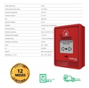 2x Acionador Manual Endereçável Com Sirene Intelbras Ame 522