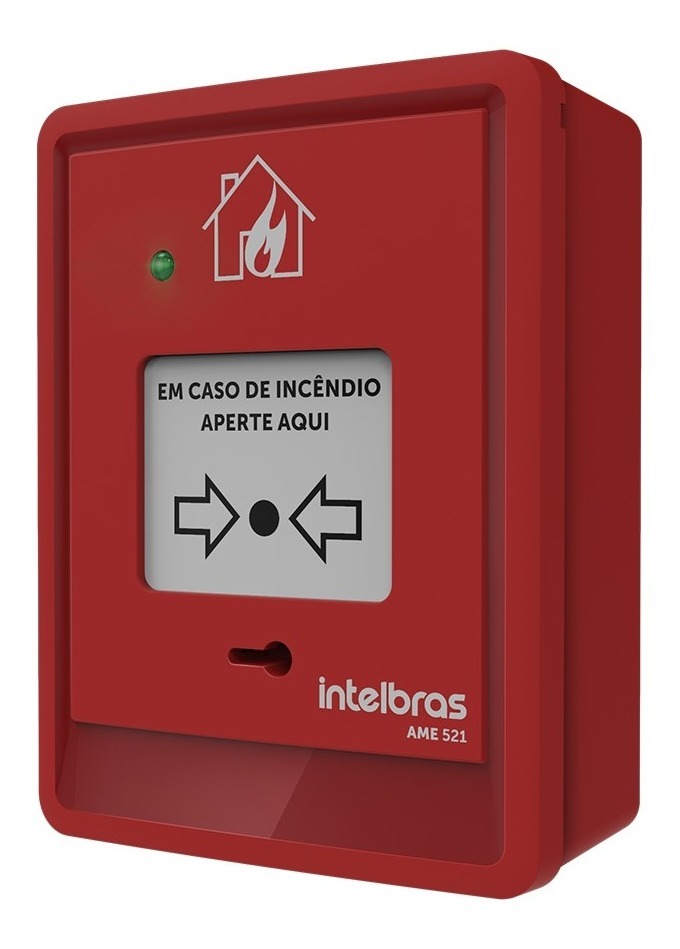 ACIONADOR MANUAL ENDERECAVEL S/ SIRENE AME 521 INTERNO