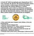 CONVERSOR AUT AC/DC 12,8V 5A - EF 1205