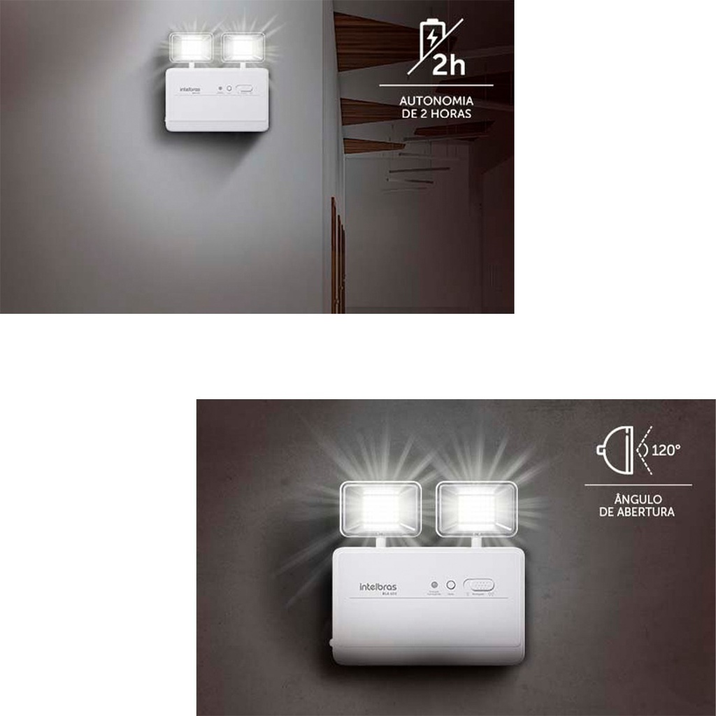 BLOCO DE ILUMINAÇÃO AUTÔNOMO BLA 600 EMERGÊNCIA