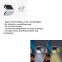 ARANDELA SOLAR INTEGRADA ASI 500 DUAL COLOR LUMINARIA