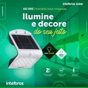 ARANDELA SOLAR INTEGRADA ASI 500 DUAL COLOR LUMINARIA