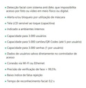 CONTROLADOR DE ACESSO FACIAL SS 1530 MF W
