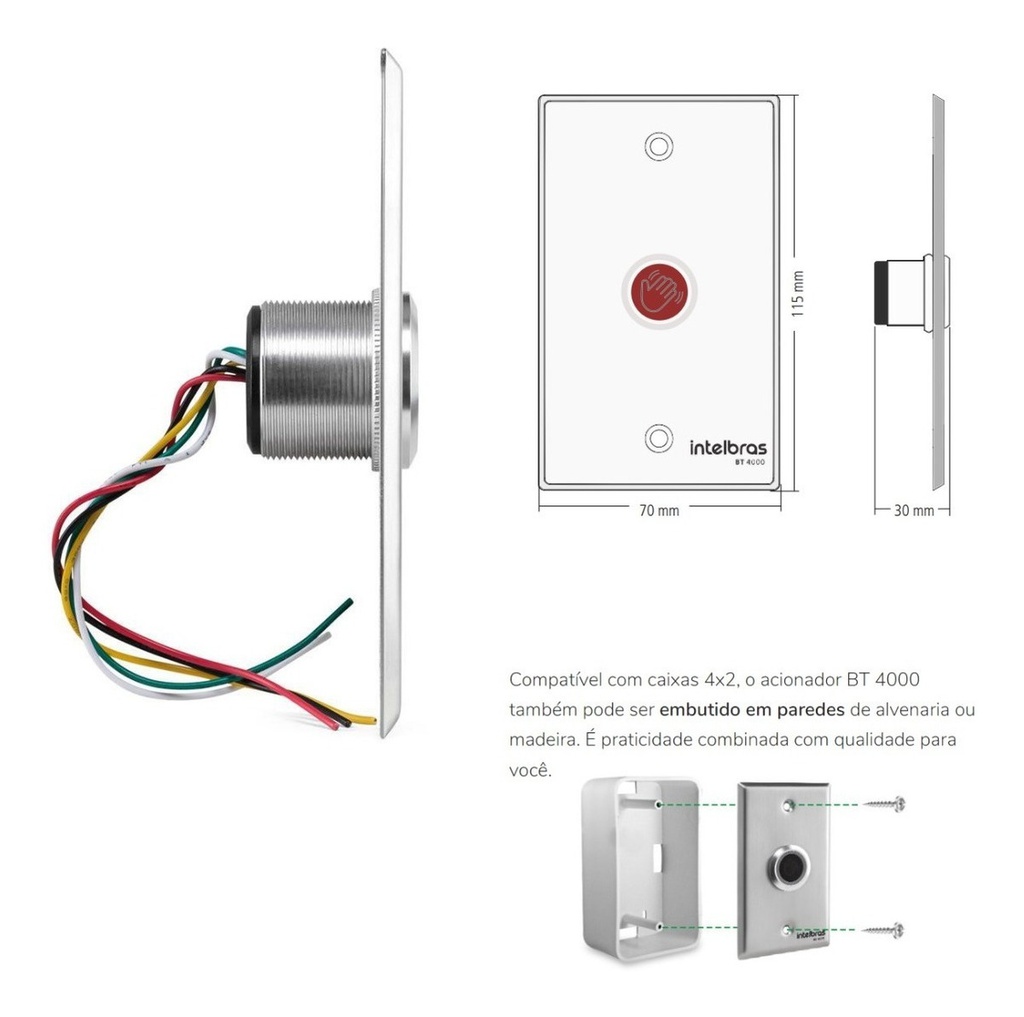 BOTOEIRA TOUCH BT 4000