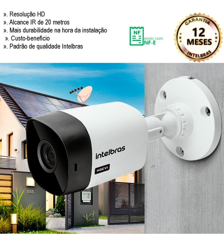 CÂMERA VHC 1120 Bullet HD 720p IP66