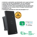 EWS 1001 PRETO INTERRUPTOR INTELIGENTE SMART WIFI
