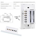 EWS 1001 INTERRUPTOR INTELBRAS SMART WIFI BRANCO
