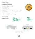 ROTEADOR GPON WIFI ONT 121 W
