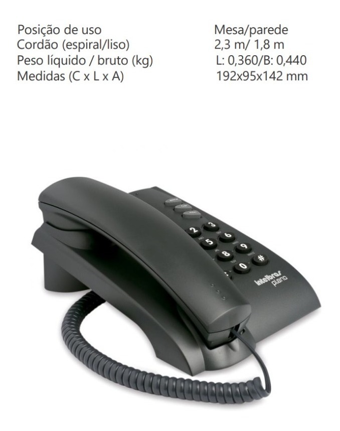 Kit C/ 03 pleno preto