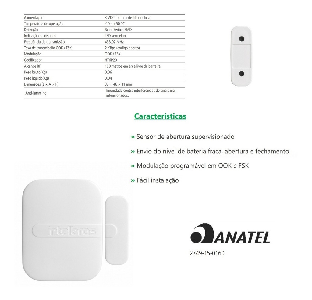 Kit C/ 04 Xas 4010 Smart