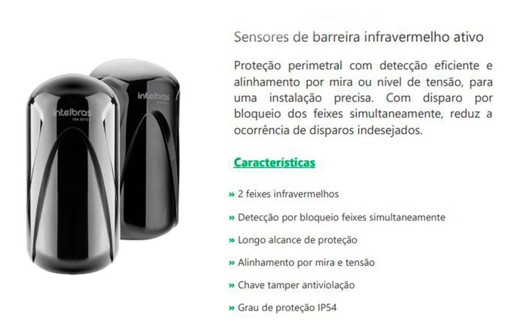 Kit C/ 04 Sensor IVA 3070 X
