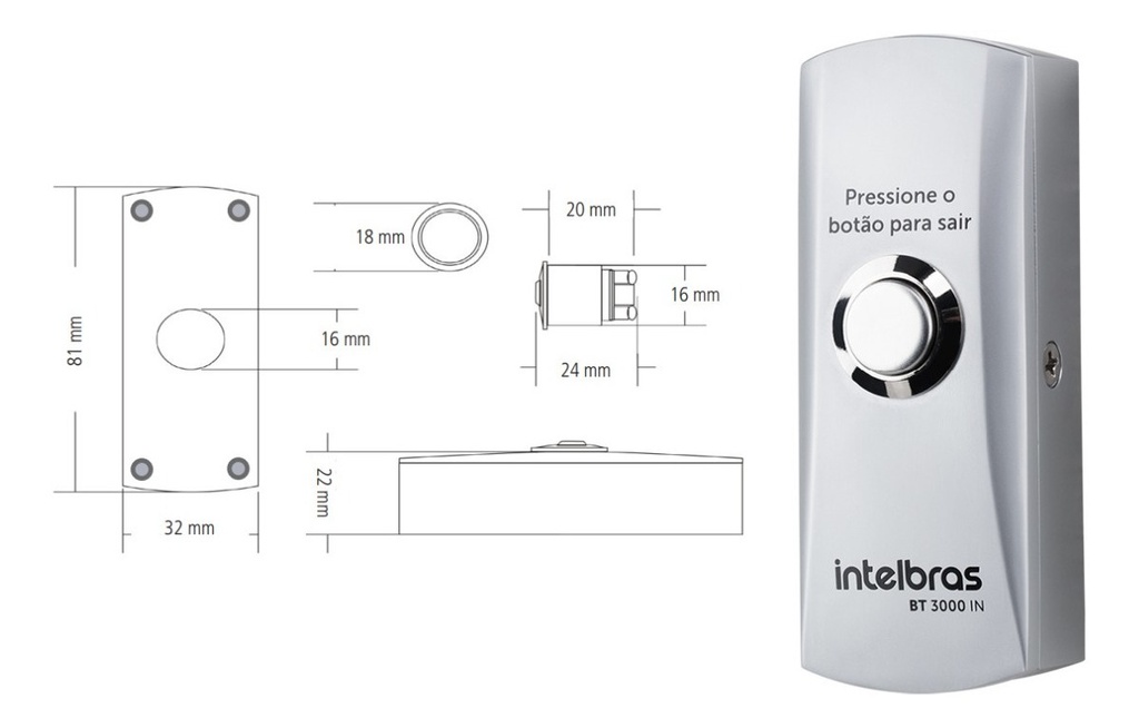 BOTOEIRA INOX BT 3000 INTERNO
