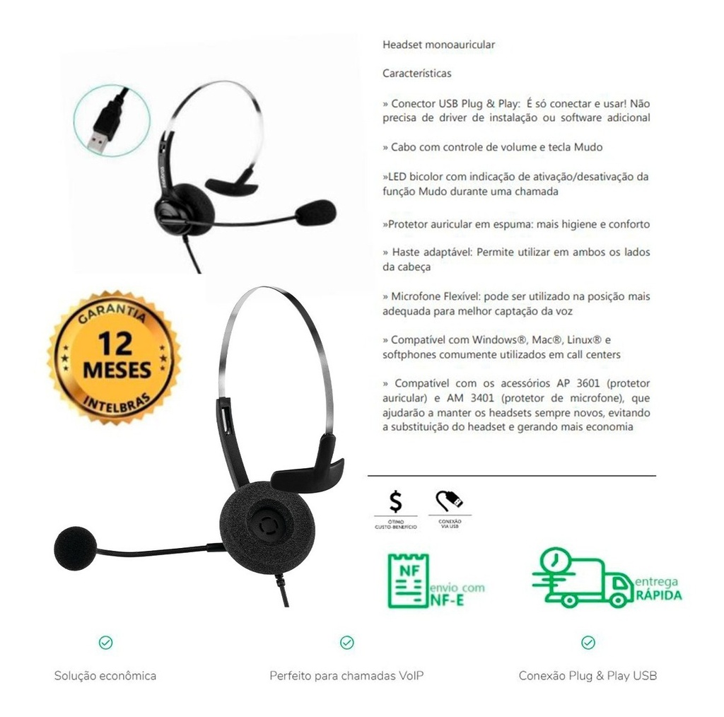 KIT 3X CHS40USB
