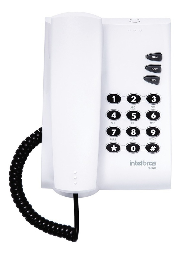 TELEFONE COM FIO PLENO (CINZA ÁRTICO)