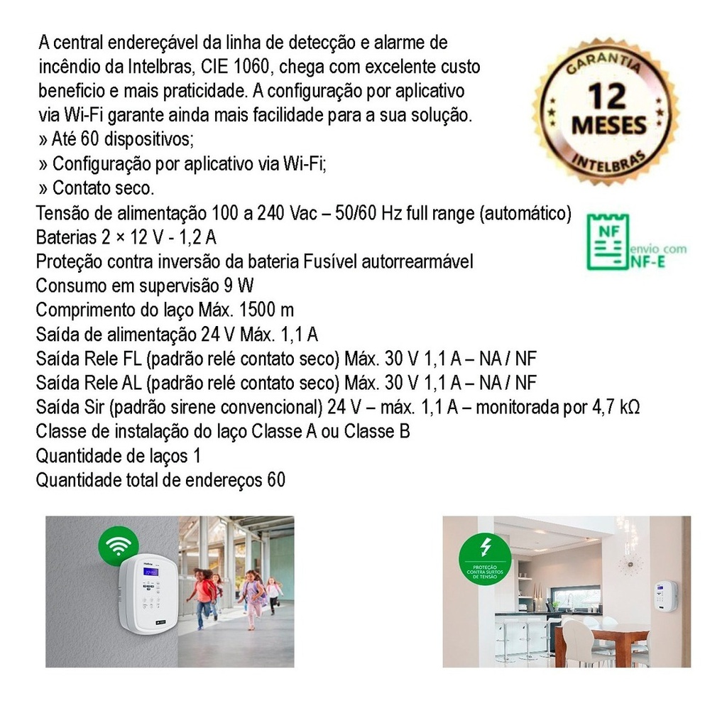 KIT 1 CIE1060 + 10 AME 522