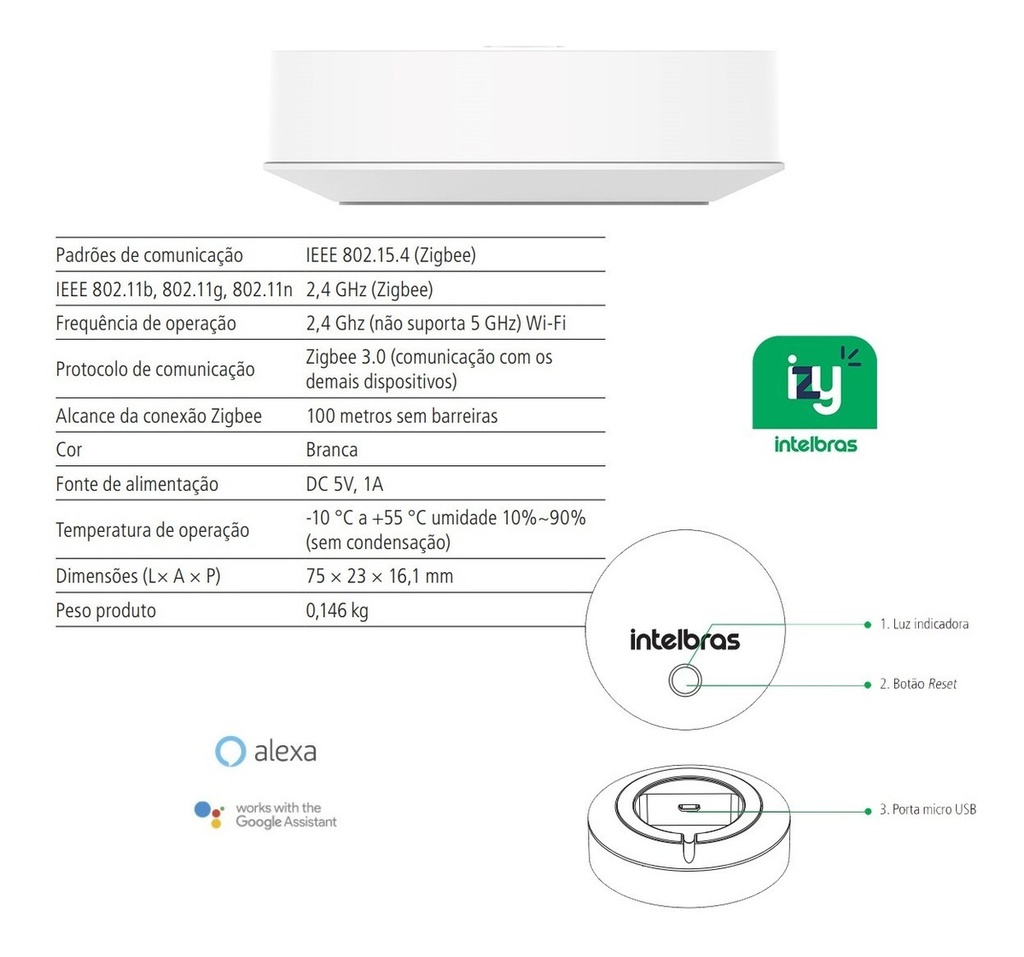 CENTRAL DE AUTOMAÇÃO SMART ICA 1001