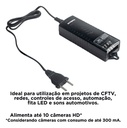 FONTE EF 1203 + 12,8V 3A