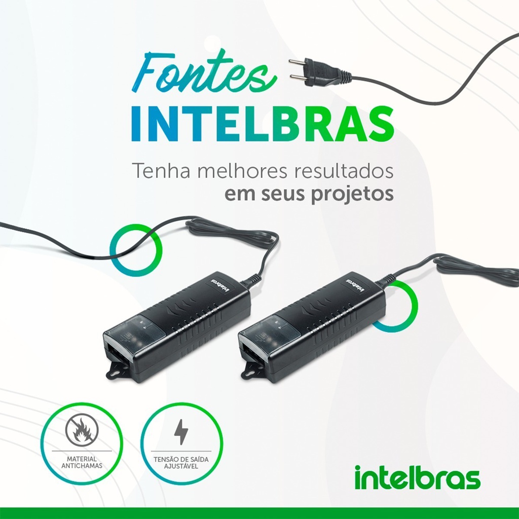 FONTE EF 1203 + 12,8V 3A