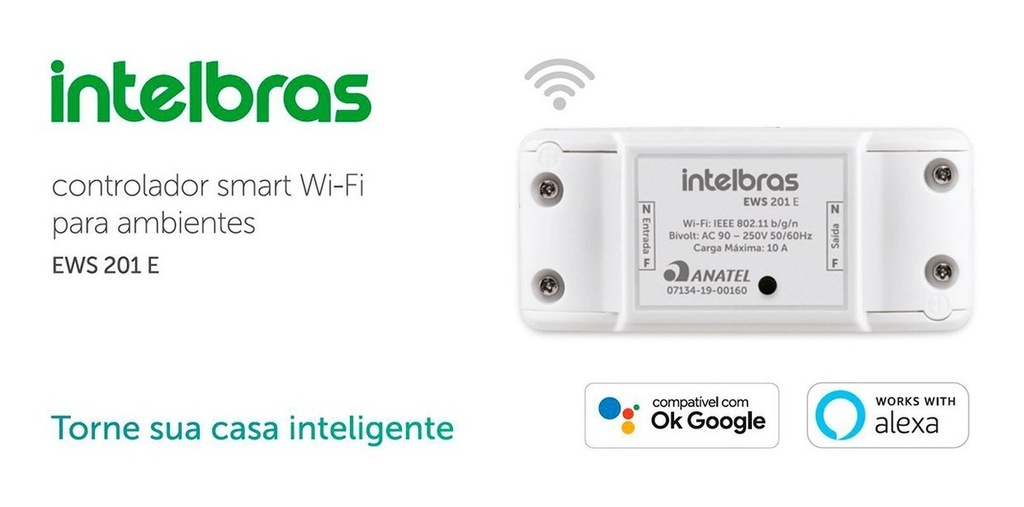 Interruptor Inteligente WiFi EWS 201 E