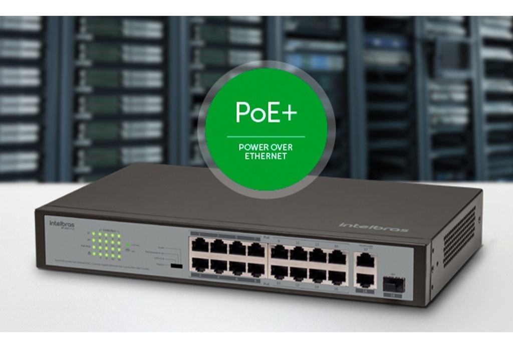 SWITCH 16P FAST POE 2P GIGA 1P SFP COMBO SF 1821 POE