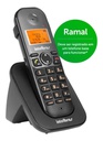 TELEFONE SEM FIO TS 5121 RAMAL PRETO