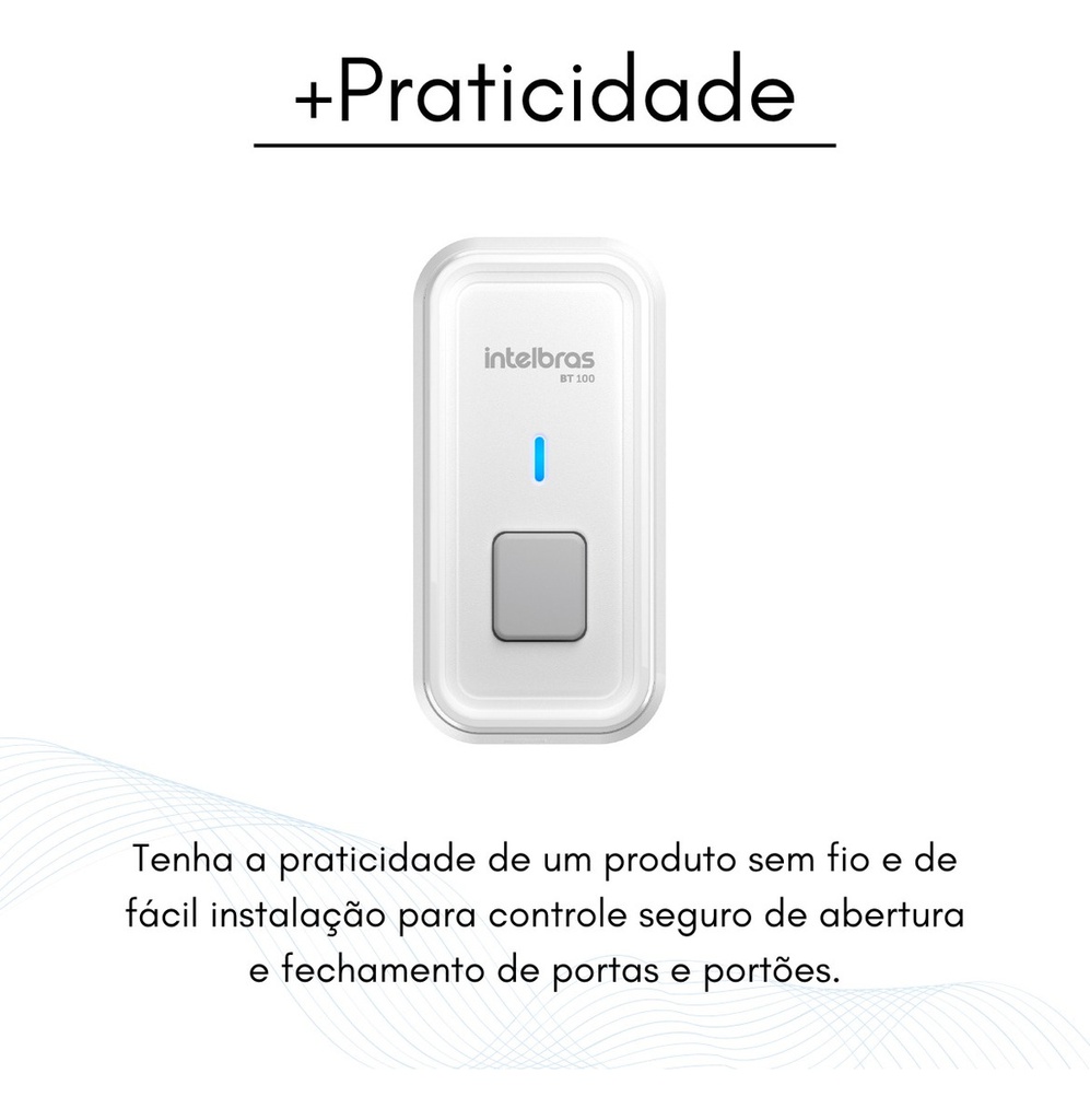 BOTOEIRA SEM FIO BRANCA BT 100