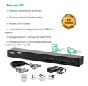 POWER CONVERSOR EST. VIDEO BALUN 8 CANAIS VB 1008 WP
