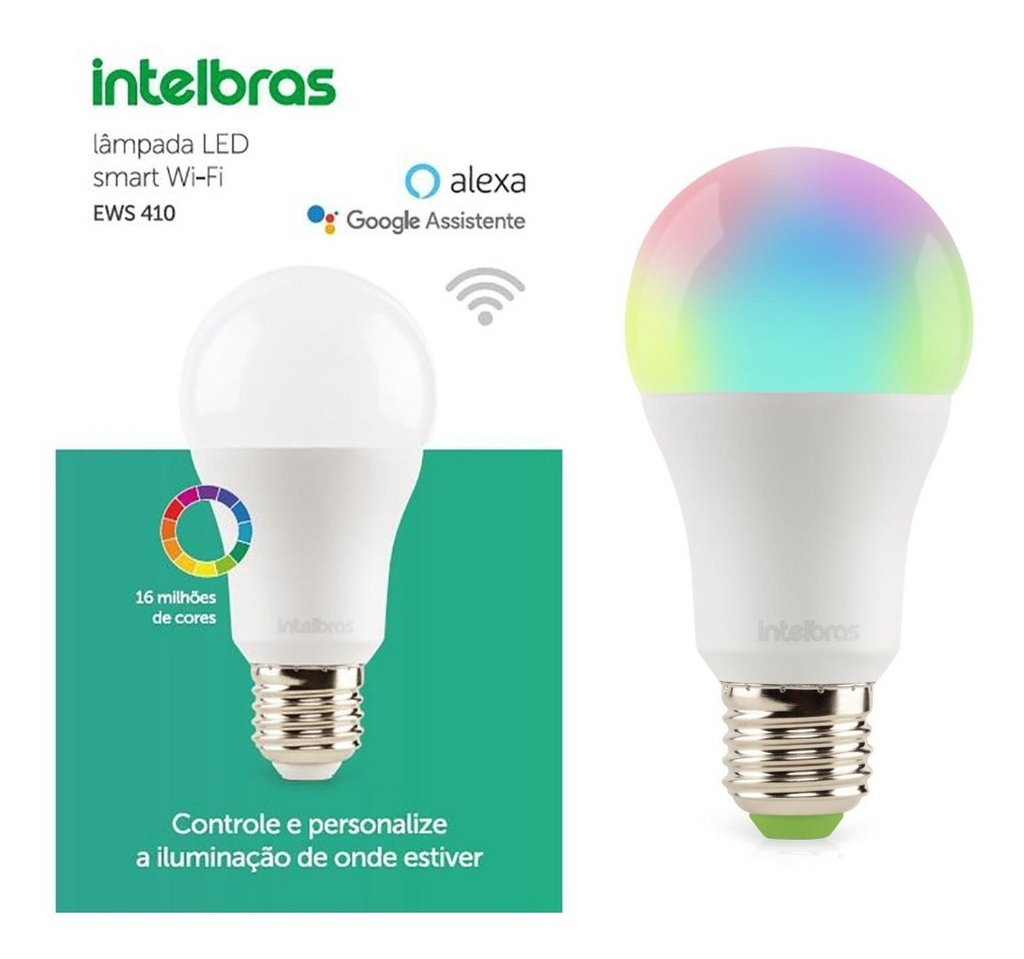 LAMPADA LED WIFI SMART EWS 410