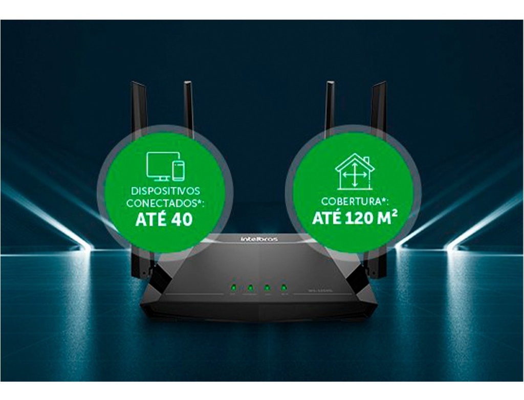 ROTEADOR WIRELESS W5-1200G - ATÉ 400 MEGAS