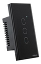 INTERRUPTOR SMART WIFI TOUCH 3 TECLAS EWS 1003 PRETO