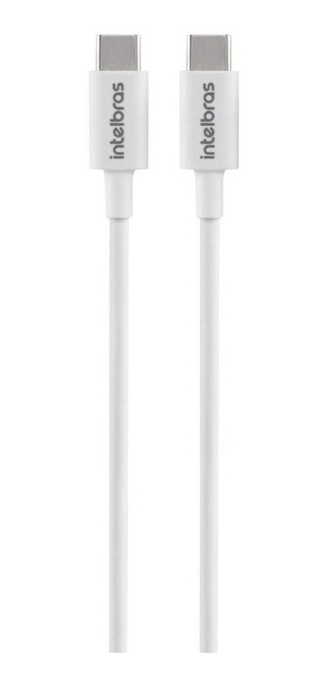 CABO USB TYPE C-C 1,2M PVC BRANCO EUCC 12PB