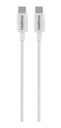 CABO USB TYPE C-C 1,2M PVC BRANCO EUCC 12PB