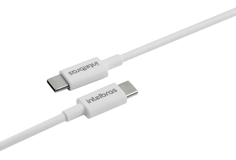 CABO USB TYPE C-C 1,2M PVC BRANCO EUCC 12PB