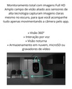 CAMERA DE VIDEO WIFI FULL HD IM4 C CARTÃO DE MEMÓRIA 32GB