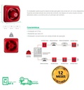 SINALIZADOR AUDIO VISUAL CONVENCIONAL SAV 420C INTELBRAS
