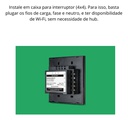 interruptor smart wifi touch ews 1006 branco