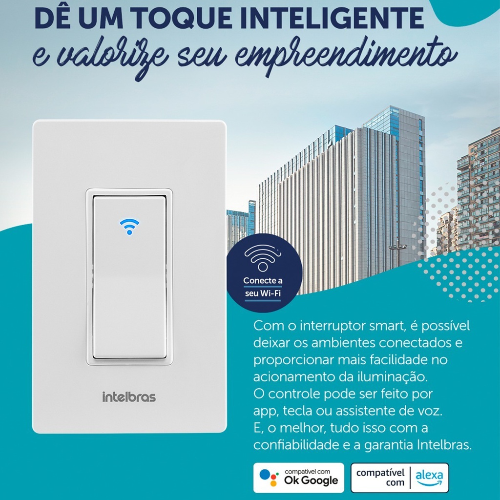 Interruptor Inteligente WiFi EWS 101 I