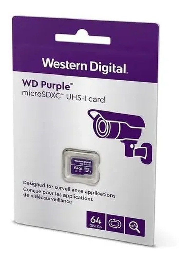 CARTAO MICRO SD 64GB 32TBW P/ SEGURANCA ELETRONICA