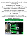 TERMINAL INTERNO VIDEO PORTEIRO IP - TVIP 3000 WIFI - BRANCO