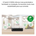 SWITCH NÃO GERENCIÁVEL 5 PORTAS S 1005 G