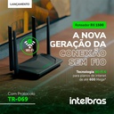 ROTEADOR S/FIO 2.4 E 5GHZ RX 1500 - ATÉ 600 MEGAS