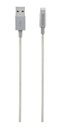 CABO IPHONE - NYLON BRANCO USB LIGHTNING 1.5M EUAL 15 NB