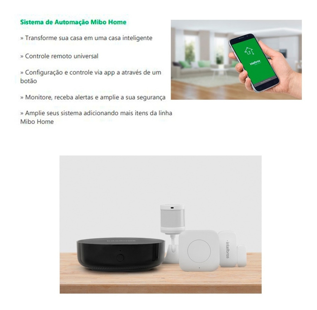 SISTEMA DE AUTOMACAO MIBO HOME AMH 3001
