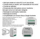 INTERRUPTOR CONTROLADOR DE CARGAS WIFI 2/2 EWS 222