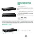 SWITCH NAO GERENCIAVEL 10P S1010F-P