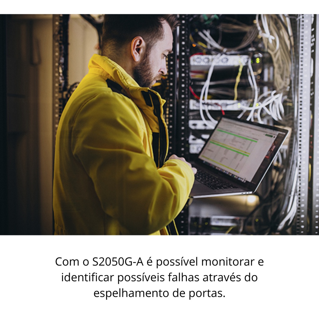 SWITCH GERENCIAVEL GIGABIT 52PG SKD S2050G-A