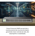 SWITCH GERENCIAVEL GIGABIT 52PG SKD S2050G-A