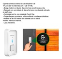 MODULO EXTERNO CAMPAINHA CIB 101 ME BRANCA
