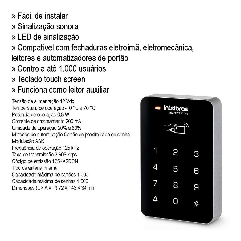 DIGIPROX SA203 125KHZ